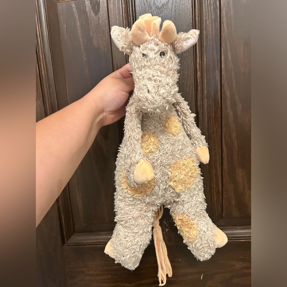 17” JELLYCAT JUNGLIE BUNGLIE GIRAFFE TAN + YELLOW STUFFED ANIMAL PLUSH TOY SOFT